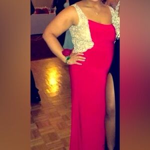 Cherry Red Prom/Formal Dress Size 14